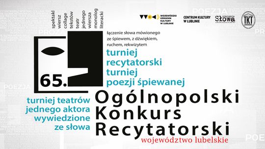 65. Ogólnopolski Konkurs Recytatorski wciąż trwa chociaż w nowej formule