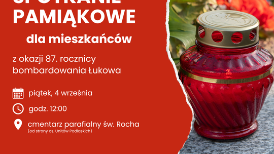 87. rocznica bombardowania Łukowa \4.09.26