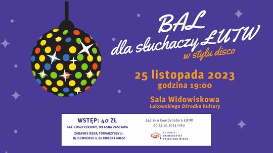 Bal dla Słuchaczy ŁUTW /25.11.23