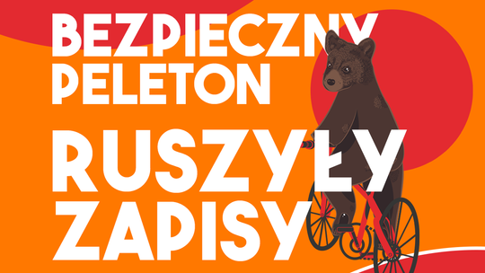 Bezpieczny Peleton 2024: zapisy czas start!