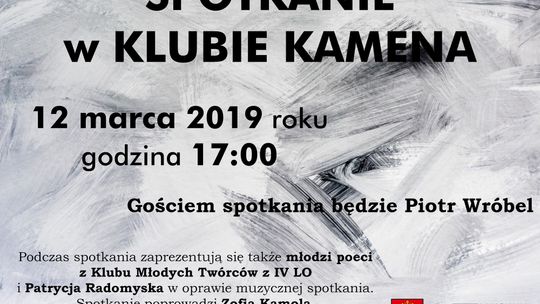 Człowiek z Pasją w Klubie Kamena /12 marca 2019