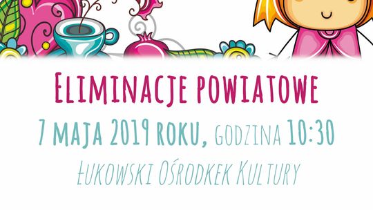 Eliminacje powiatowe 38 Małego Konkursu Recytatorskiego /zgłoszenia do 18 kwietnia 2019