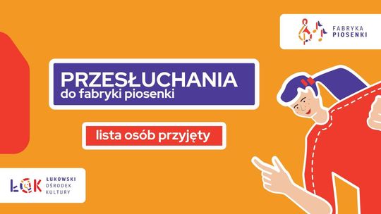 Fabryka Piosenki 25-26 [lista osób przyjętych]