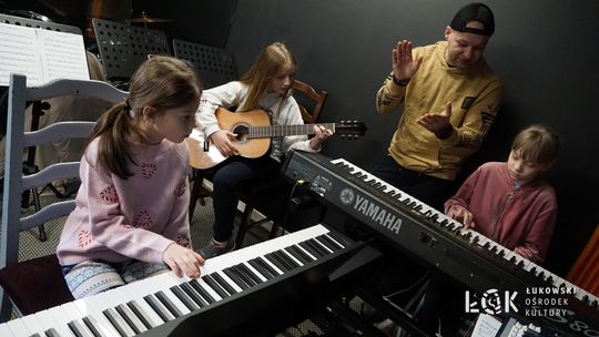 Ferie ŁOK 2026: warsztaty muzyczne [FOTO]