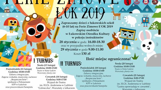 Ferie Zimowe Ł'OK 2019