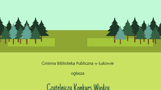 Gmina Łuków: Czytelniczy Konkurs Wiedzy „Moja mała ojczyzna”