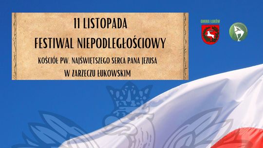 Gmina Łuków: Festiwal Niepodległościowy w Gminie Łuków