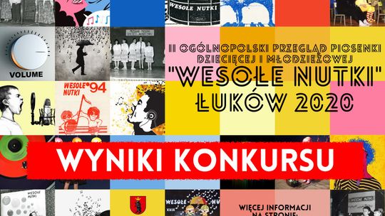 II Ogólnopolski Przegląd Piosenki Dziecięcej i Młodzieżowej "WESOŁE NUTKI" Łuków 2020 [PROTOKÓŁ]