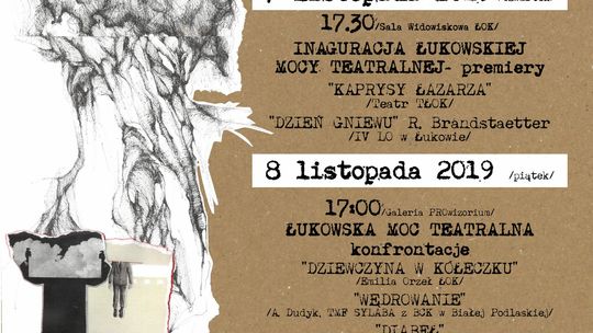 III Łukowska Moc Teatralna /7-8 listopada 2019