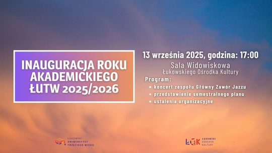 Inauguracja roku akademickiego ŁUTW 2025/2026 /13.09.2025