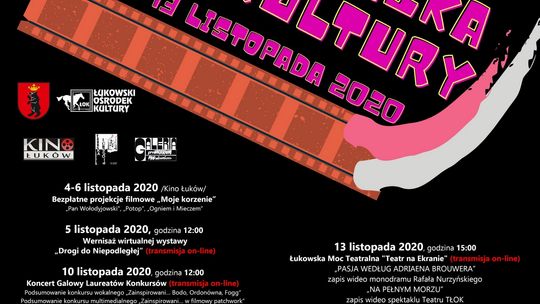 IV Łukowska Moc Kultury ON-LINE /4-13 listopada 2020 