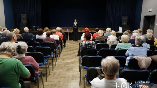 Jak radzić sobie ze stresem? Spotkanie z psychologiem w ŁUTW [FOTO]
