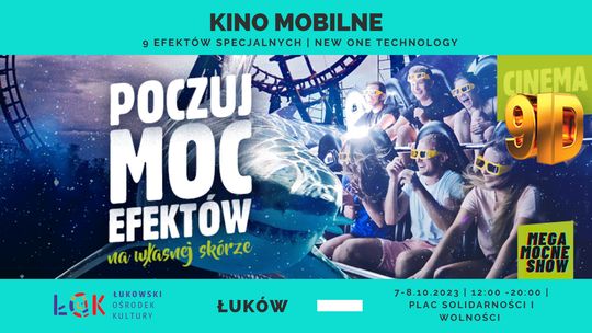 Kino 9D wróciło do Łukowa /7-8.10.23