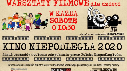 "Kino Niepodległa 2020"- warsztaty filmowe dla dzieci