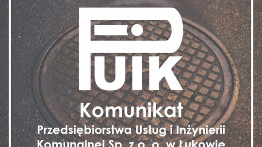 Komunikat PUIK dot. odprowadzania wody opadowej do ścieków