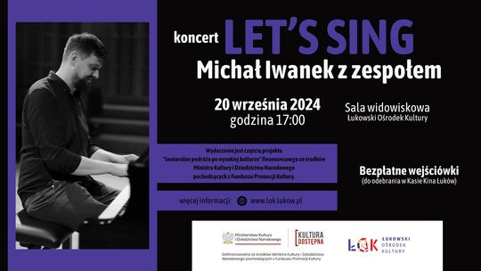 Koncert Michała Iwanka z zespołem pn." Let's sing " /20.09.24