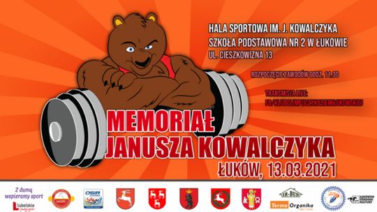 ŁOK partnerem XII Memoriału Janusza Kowalczyka w podnoszeniu ciężarów 