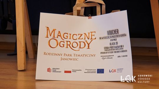 Łukowski Ośrodek Kultury współpracuje z Magicznymi Ogrodami