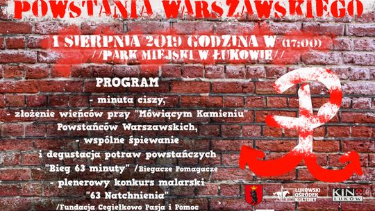 Łukowskie obchody 75. rocznicy wybuchu Powstania Warszawskiego /1 sierpnia 2019