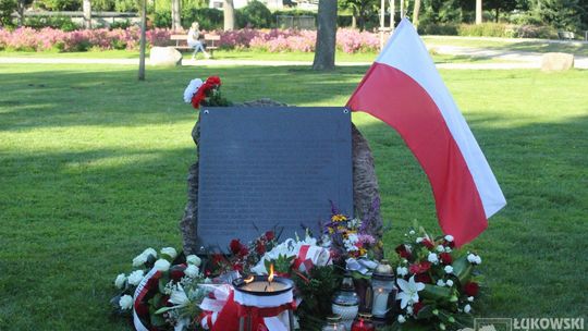 Łukowskie obchody 76. rocznicy wybuchu Powstania Warszawskiego [FOTO]