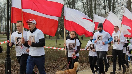 Łukowskie Obchody Narodowego Dnia Pamięci Żołnierzy Wyklętych- Tropem Wilczym. Bieg Pamięci Żołnierzy Wyklętych [FOTO]