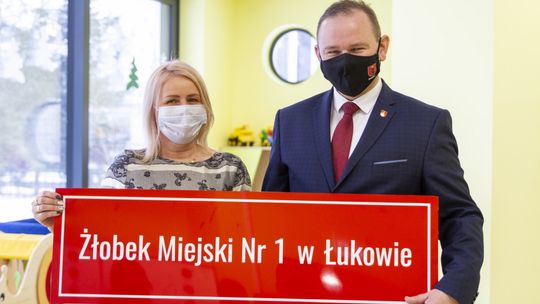 Miasto Łuków: Żłobek Miejski już pracuje!