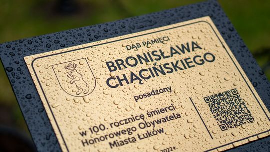 Miasto Łuków: Żywy pomnik Bronisława Chącińskiego