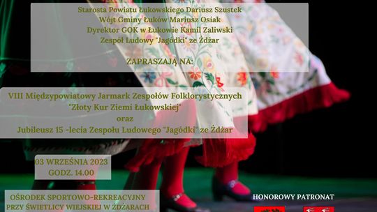 Międzypowiatowy Jarmark Zespołów Folklorystycznych „Złoty Kur Ziemi Łukowskiej” /3.09.23