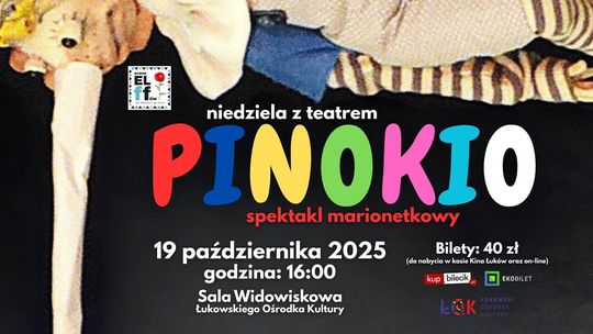 Niedziela z teatrem: Pinokio /19.10.25