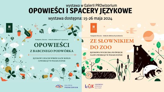 Opowieści i spacery językowe w Galerii PROwizorium /15-26.05.24