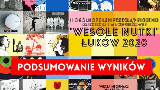 Podsumowanie Ogólnopolskiego Konkursu "Wesołe Nutki" 2020