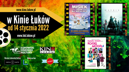 Propozycje Kina Łuków /14-20 stycznia 2022