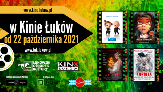 Propozycje Kina Łuków /22-28 października 2021