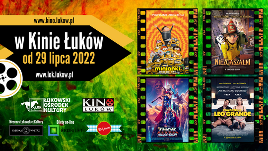 Propozycje Kina Łuków /29 lipca-4 sierpnia 2022