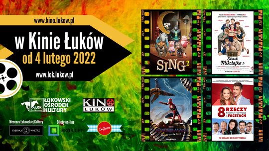 Propozycje Kina Łuków /4-10 lutego 2022