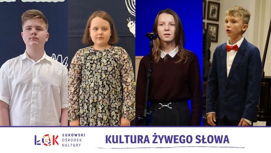 Recytatorzy ŁOK nagrodzeni podczas XXI Konkursu Marianny Bocian [FOTO]
