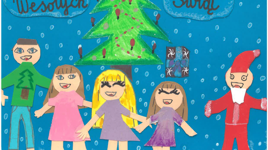 Rozstrzygnęliśmy konkurs plastyczny na kartkę bożonarodzeniową. Lista laureatów.