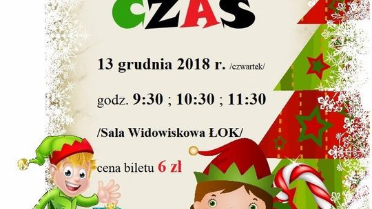 Spektakl teatralny dla dzieci „Zimowy czas” /13 grudnia 2018