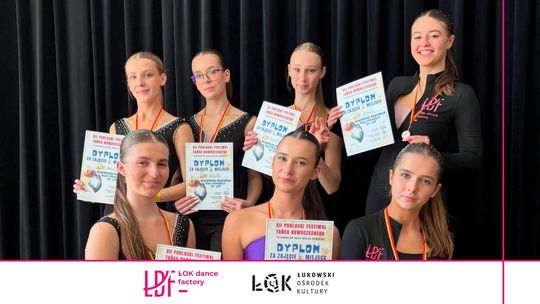 Sukcesy ŁOK Dance Factory na XII Podlaskim Festiwalu Tańca Nowoczesnego [FOTO]