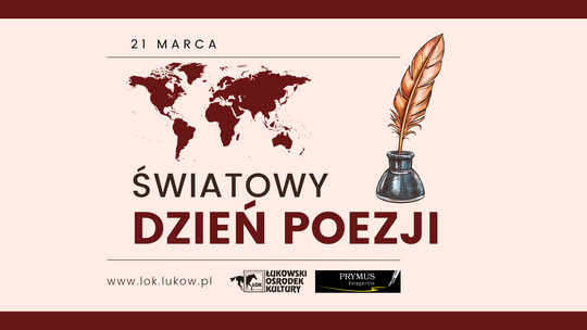 Światowy dzień poezji /21 marca 2022