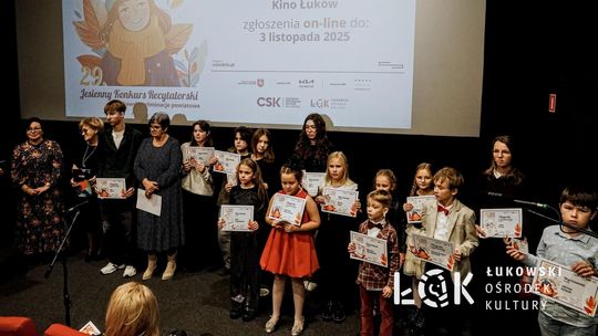 Turniej Powiatowy 29. Jesiennego Konkursu Recytatorskiego w ŁOK [FOTO] [WIDEO]