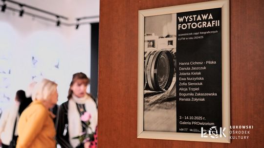 Wernisaż wystawy fotografii ŁUTW