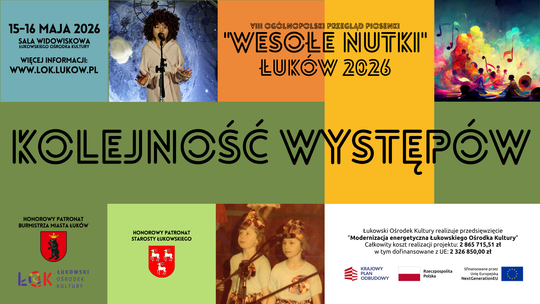 Wesołe Nutki 2026: Kolejność występów