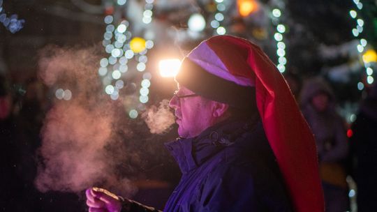 Wigilia miejska z orkiestrą dętą. [FOTO]