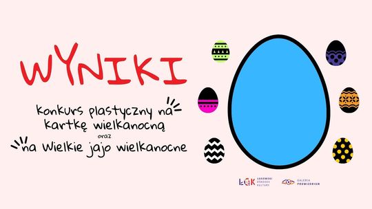 Wyniki konkursu na najpiękniejszą kartkę wielkanocną oraz wielkie jajo wielkanocne 2026!