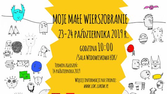 XIX Powiatowy Turniej Recytatorski dla Przedszkolaków "Moje małe wierszobranie" /24-25 października 2019 [LISTA UCZESTNIKÓW]