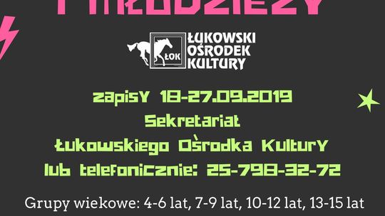 Zajęcia taneczne w Łukowskim Ośrodku Kultury /zapisy 18-27 września 2019