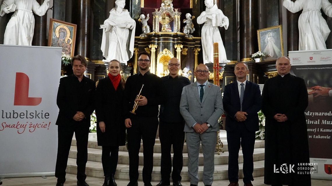 3. koncert XIII Międzynarodowego Festiwalu Muzyki Organowej i Kameralnej w Łukowie [FOTO]