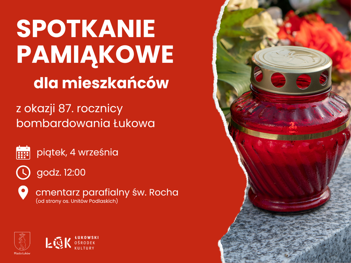 87. rocznica bombardowania Łukowa \4.09.26