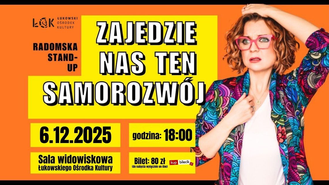 Aleksandra Radomska ''Zajedzie nas ten samorozwój" /6.12.25